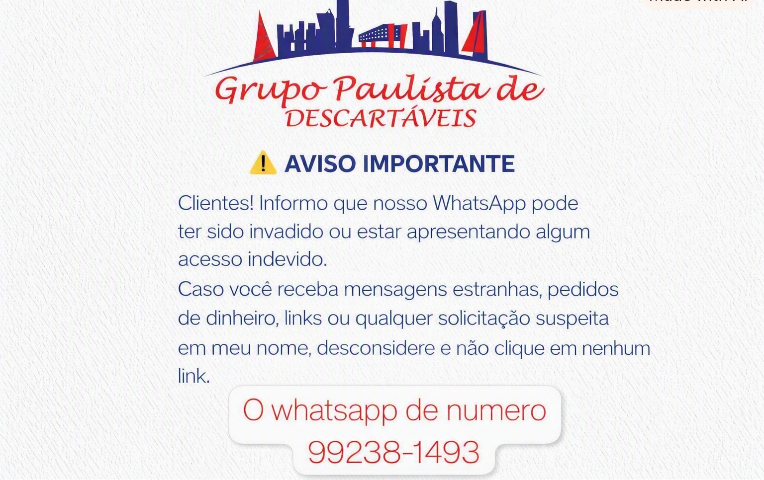 Mudança de endereço